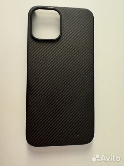 Карбоновый чехол iPhone 12 Pro Max