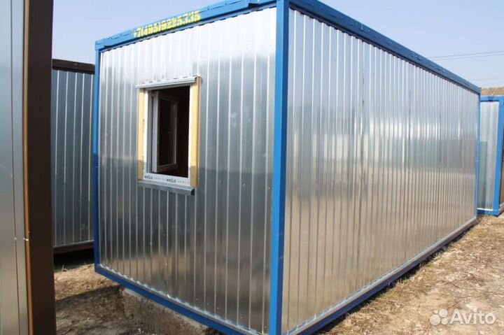 Металлическая бытовка Блок контейнер