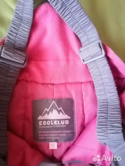 Зимний комбинезон для девочки