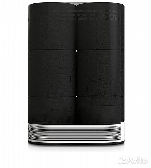 Туалетная бумага черная