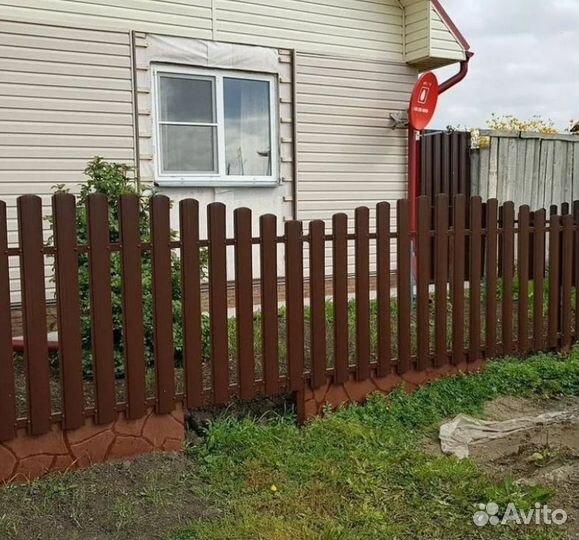 Забор металлический профессионально под ключ