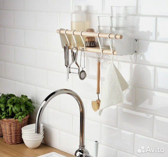 Полка для кухни икеа неребю новые