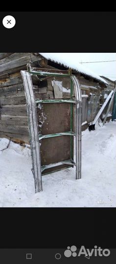 Сани для снегохода