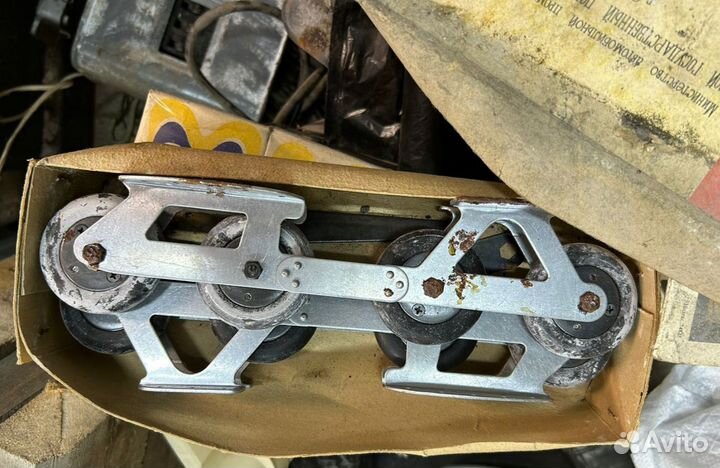 Роликовые коньки советские 1980-1990