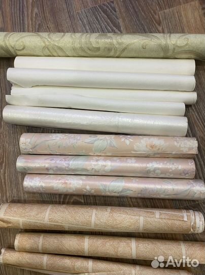 Обои остатки