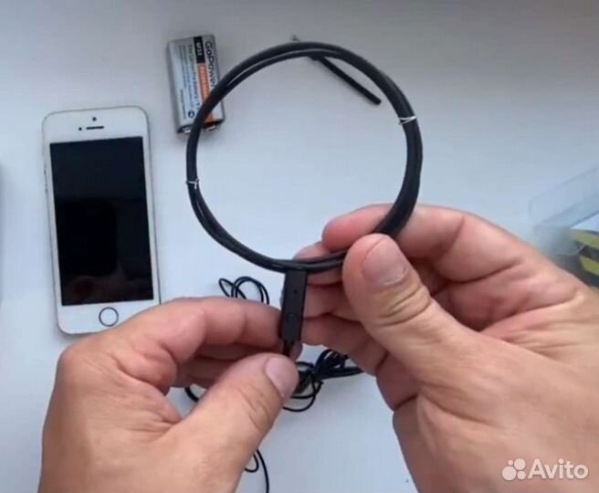 Микронаушник с кнопкой крякалкой nkk-760r