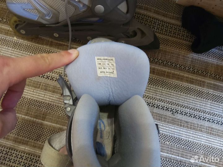 Ролики женские 38,5 размера