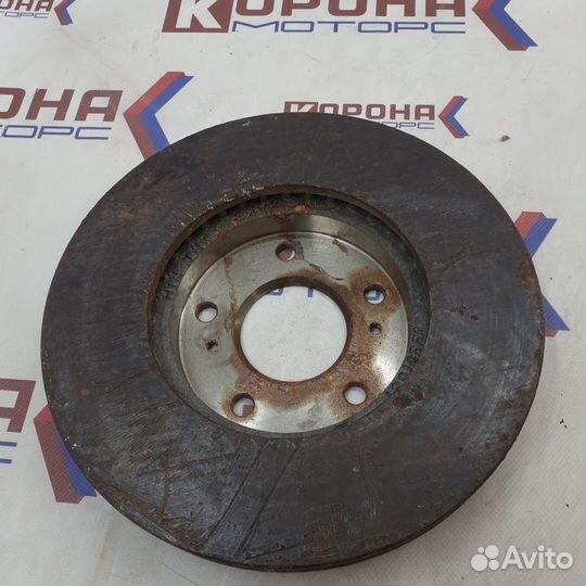 Диск тормозной передний вентилируемый Nissan maxi