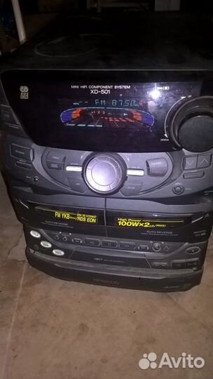 Музыкальный центр бу