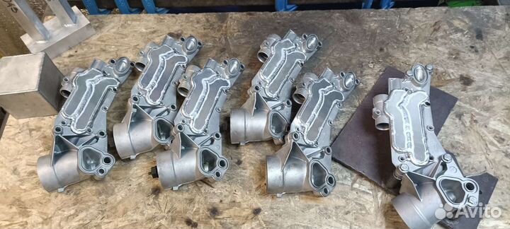 Заваренный теплообменник GM. Opel, Chevrolet