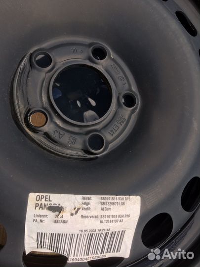 Диски опель R16