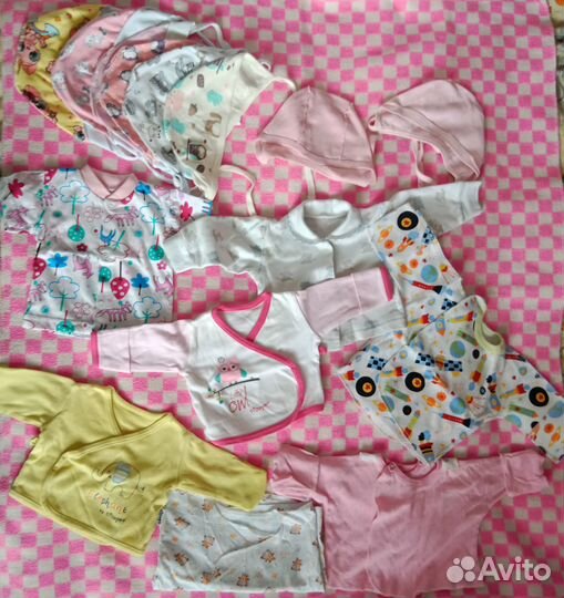 Пакет вещей на девочку