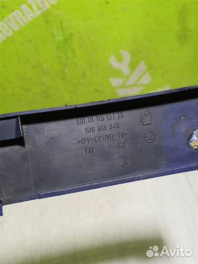 Планка под фонарь левая Шкода Октавия А4