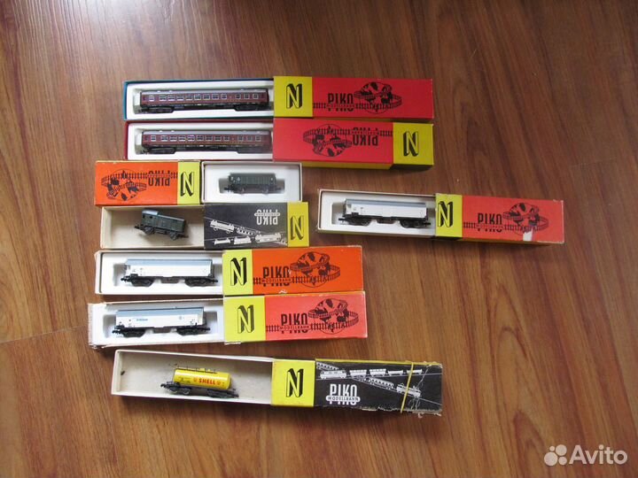 Железная дорога Roco, Piko, N 9мм, вагоны модели