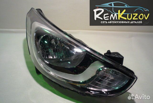 Hyundai solaris фары на 8 пинов