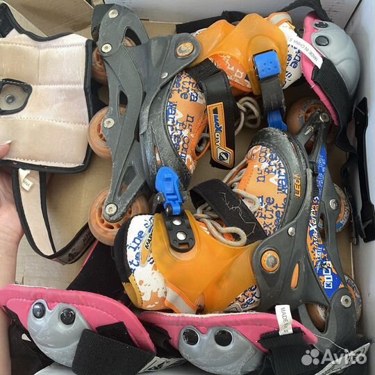 Роликовые коньки детские