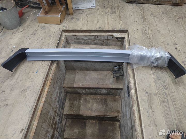 Бампер задний нива