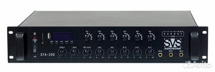 Микшер-усилитель SVS Audiotechnik STA-250
