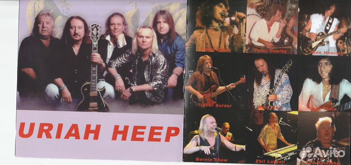 Музыкальные cd диски uriah heep