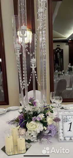 Свадебные композиции из искусственных цветов