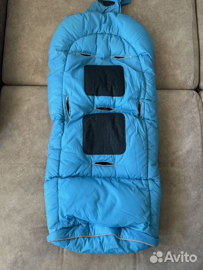 Конверт зимний / накидка на ножки в коляску