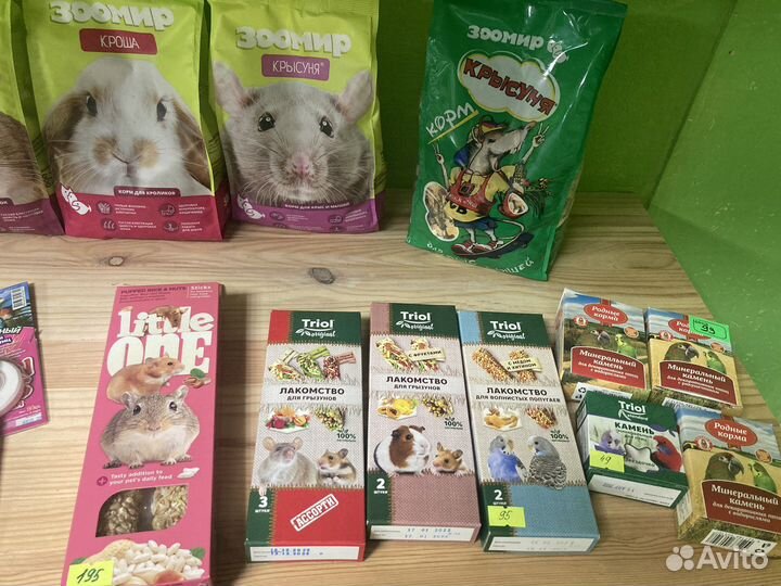Корм для грызунов и птиц