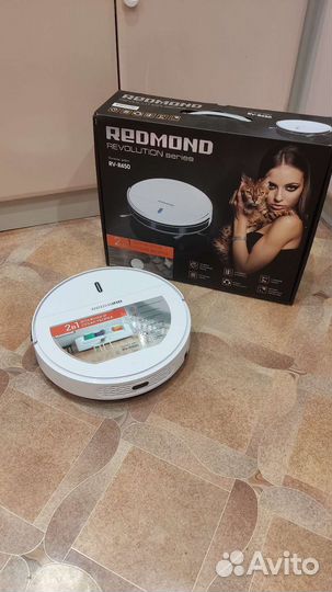 Робот пылесос redmond rv r450