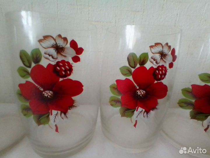 Новые стаканы Богемия чсср