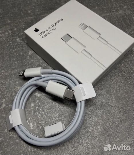 Кабель type c lightning lux