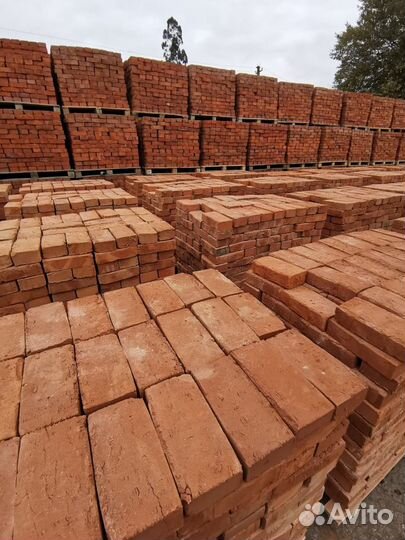 Кирпич красный полнотелый 