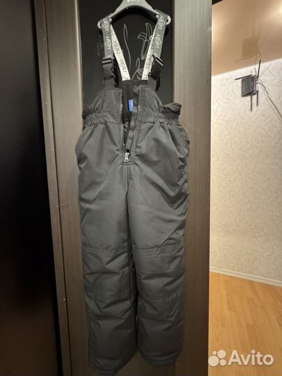 Утепленные брюки 140