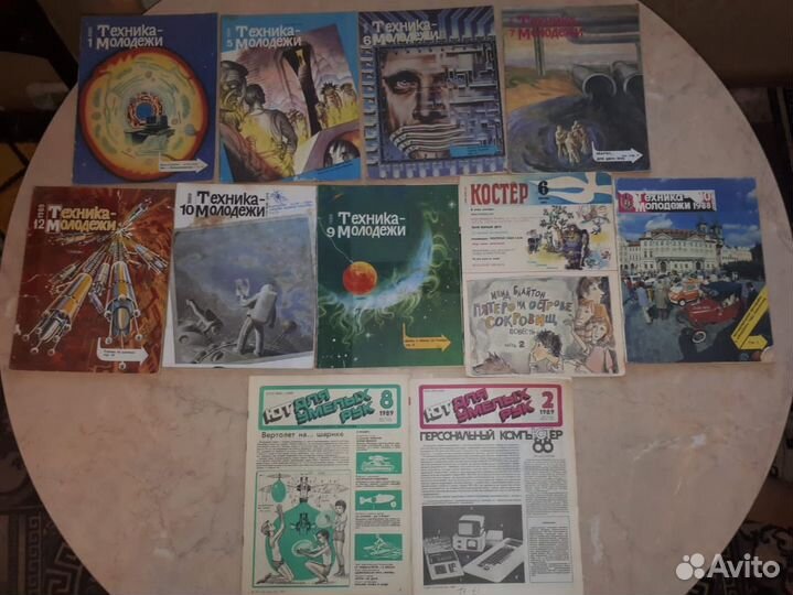 Журналы СССР в ассортименте