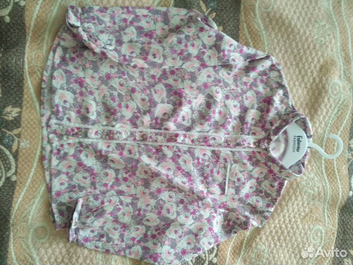 Рубашка для девочки 140