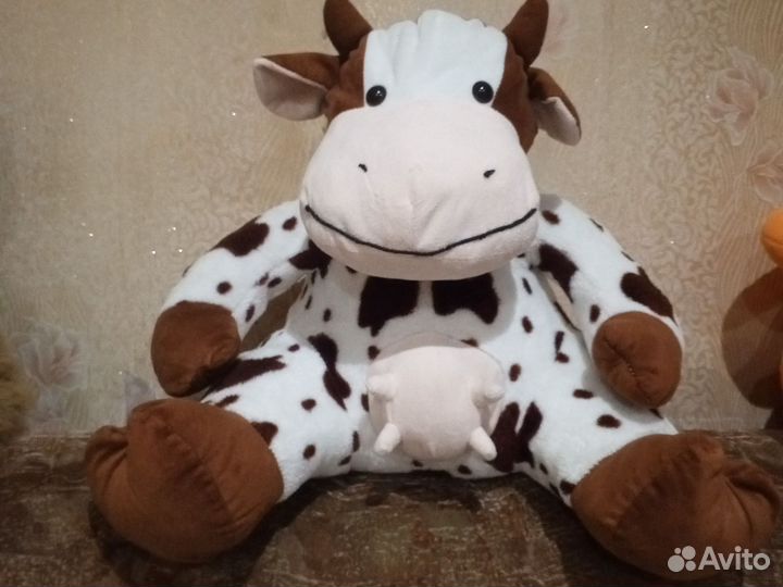 Мягкая игрушка Корова, бесплатно