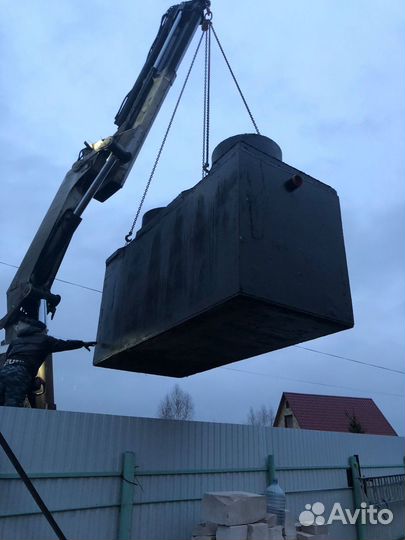 Септик под ключ из жби колец