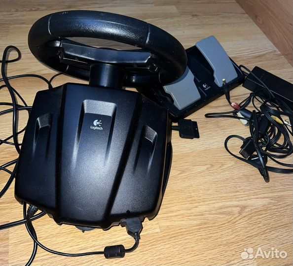 Руль logitech