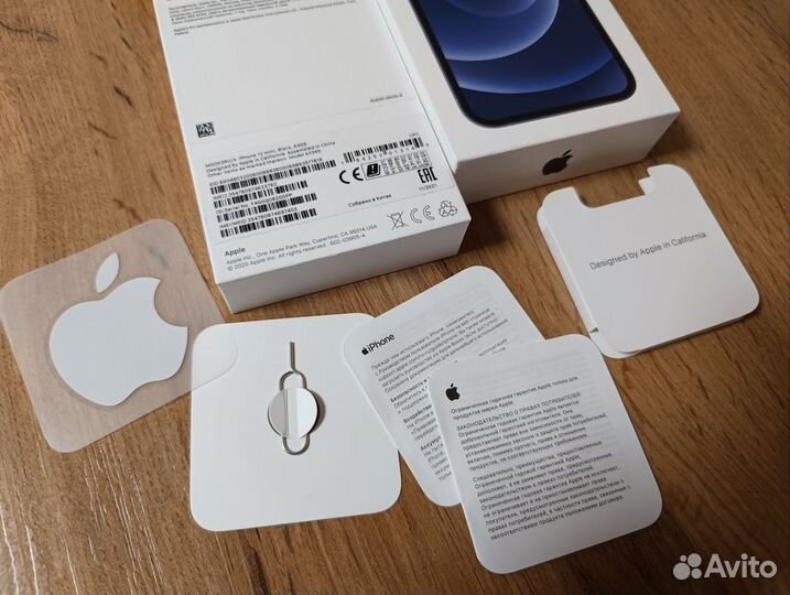 Коробка от iPhone 12 mini оригинал