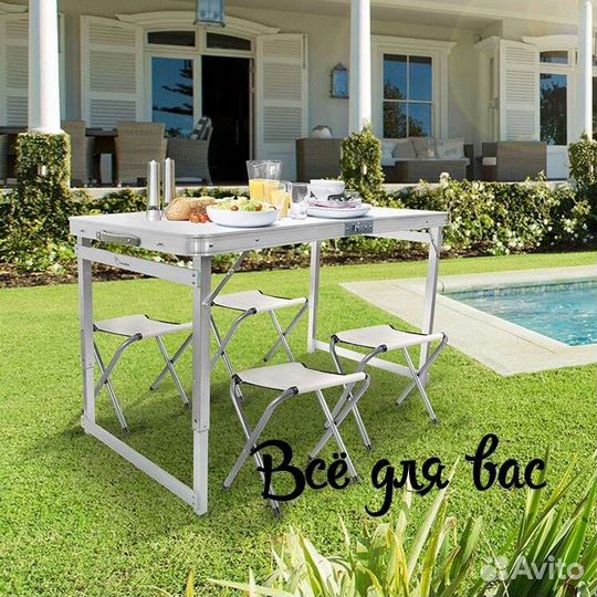 Комплект стол и стулья Lux