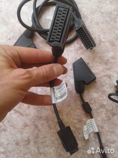 Кабели scart, hdmi, переходник scart