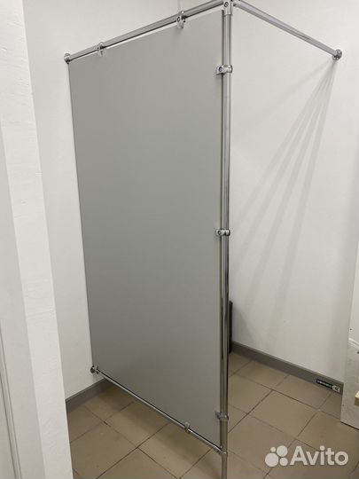 Примерочная угловая 100х100 см