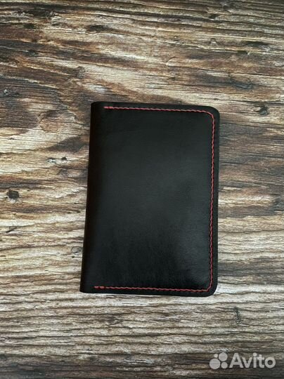Обложка на паспорт, докхолдер из натуральной кожи