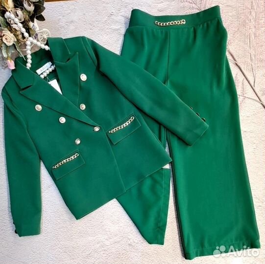 Костюмы для девочек, 10 расцветок, 140-158р