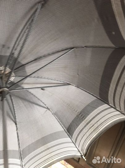 Женский Зонт -трость шелк винтаж 1962