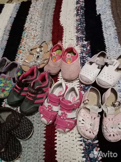 Обувь на девочку пакетом 26-29 р