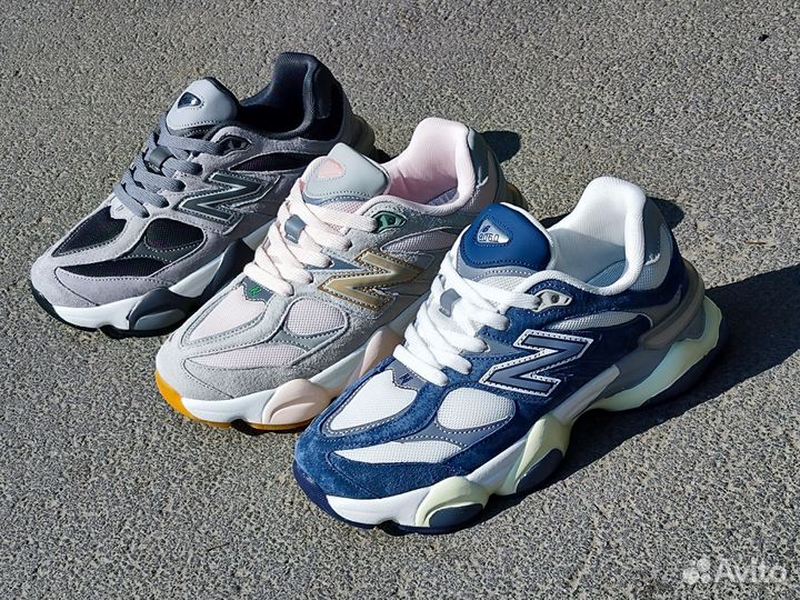 Кроссовки new balance 9060 разноцветные