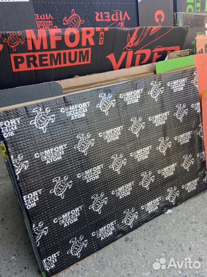 Виброизоляция Comfort Mat atom