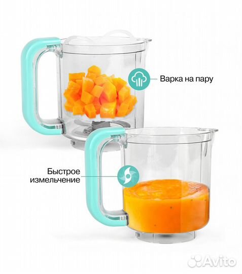 Пароварка блендер 2 в 1