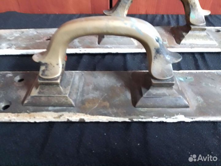 Ручки дверные медные. Конец 19- го века