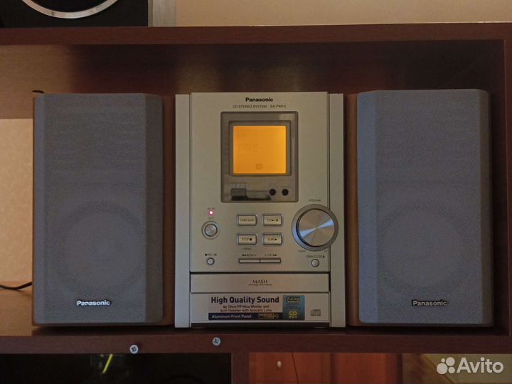 Музыкальный центр panasonic sa-pm10