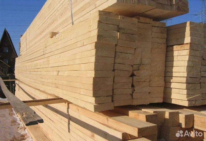 Доска хвоя 45x95x6000